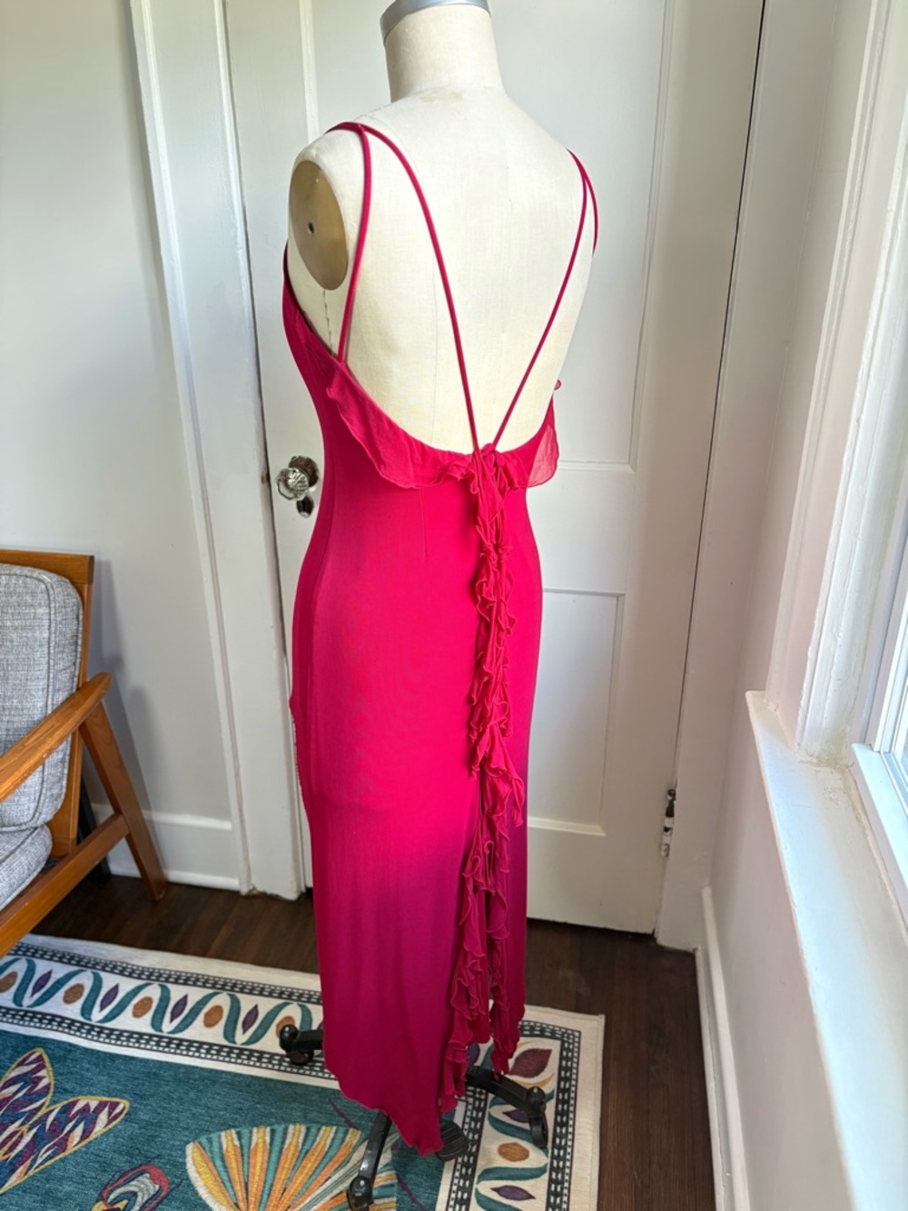 Vintage 90s Maria Bianca Nera Dress